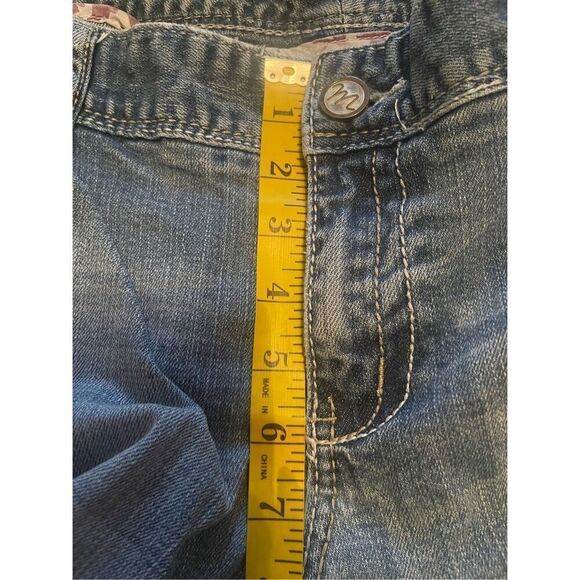 Maurices Womens Blue Denim Five Pocket Boot Cut Jeans Size 17/18 Long - Picture 13 of 16